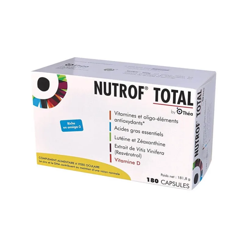 Thea Nutrof Total Wellness Sight 180 capsule — preț și oferte