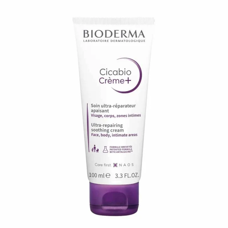 Bioderma Cicabio Ultra Soothing Repair Cream Față, corp și zone intime 100ml — preț și oferte