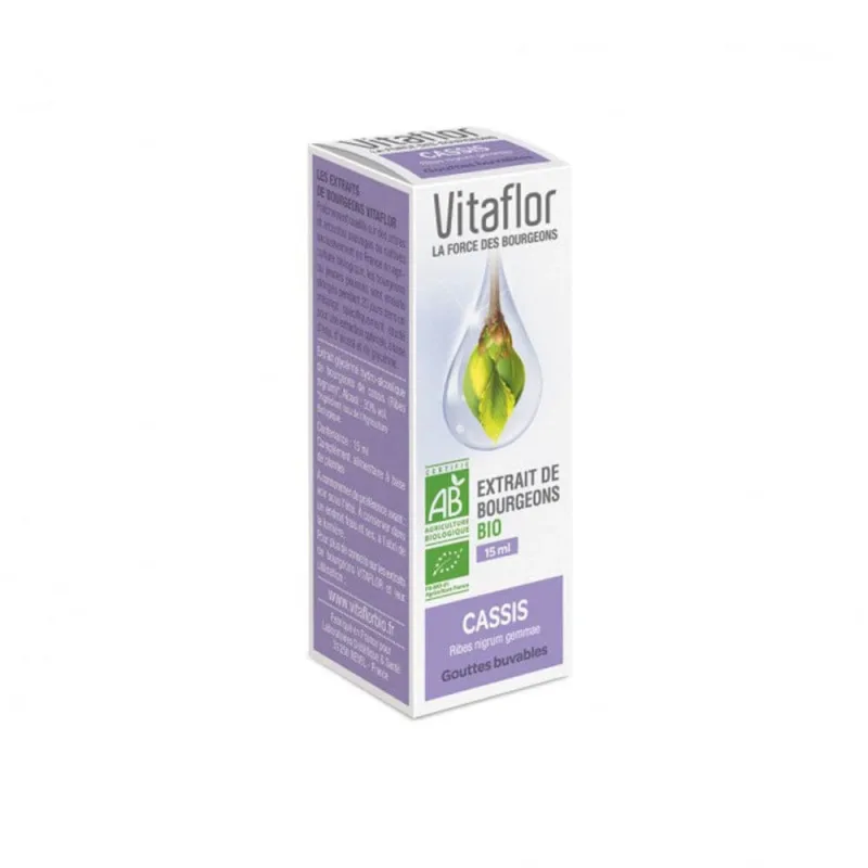 Vitaflor Organic Blackcurrant Bud Extract 15ml — preț și oferte