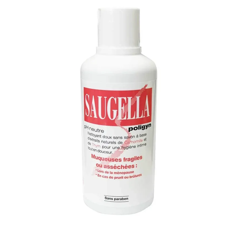 Saugella Poligyn Gentle Intimate Cleanser Muqueuses Fragiles Ou Assechees 500ml — preț și oferte