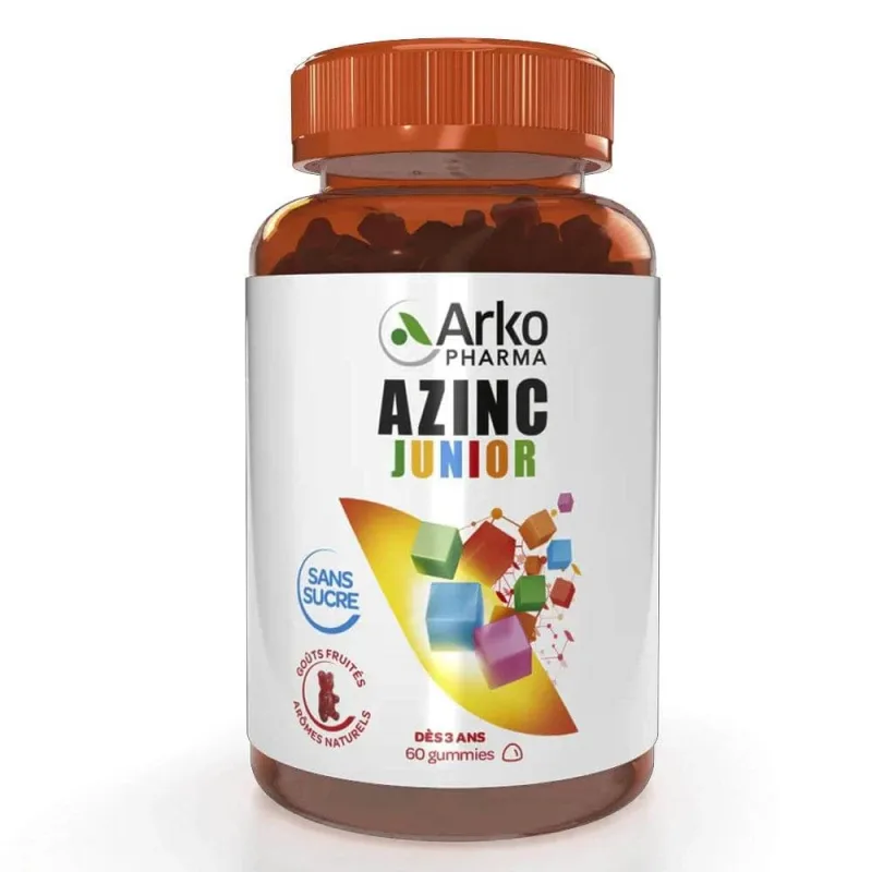 Arkopharma Azinc Junior 9 vitamine Multivit 60 bomboane gumate — preț și oferte