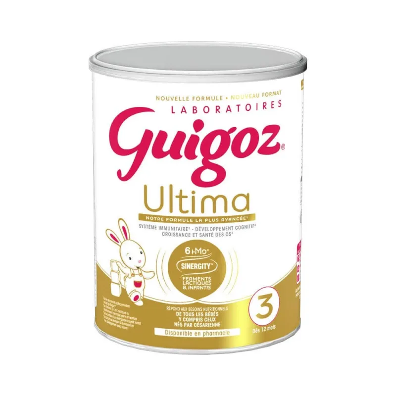 Guigoz Ultima Lapte praf Premium 3 De la 12 luni 780g — preț și oferte