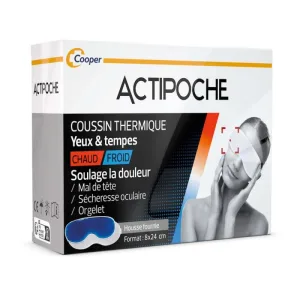 Actipoche Pernă termică pentru ochi și tâmple
