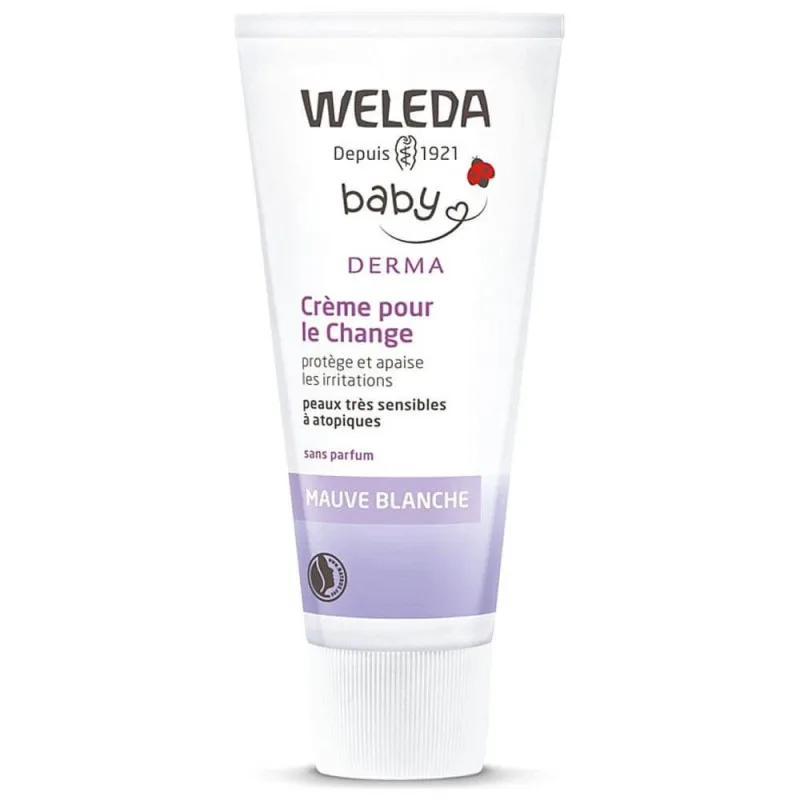 Weleda Derma Crème pour le Change Mauve Blanche Bébé 50ml — preț și oferte