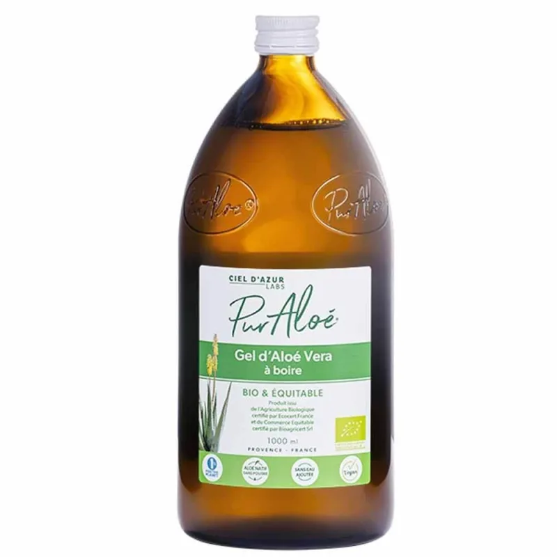 Gel de Aloe Vera bio de băut Pur Aloé 1000 ml — preț și oferte