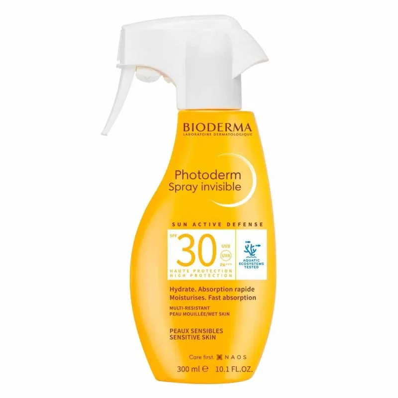 Bioderma Photoderm Spray invizibil SPF30 piele sensibilă 300 ml — preț și oferte