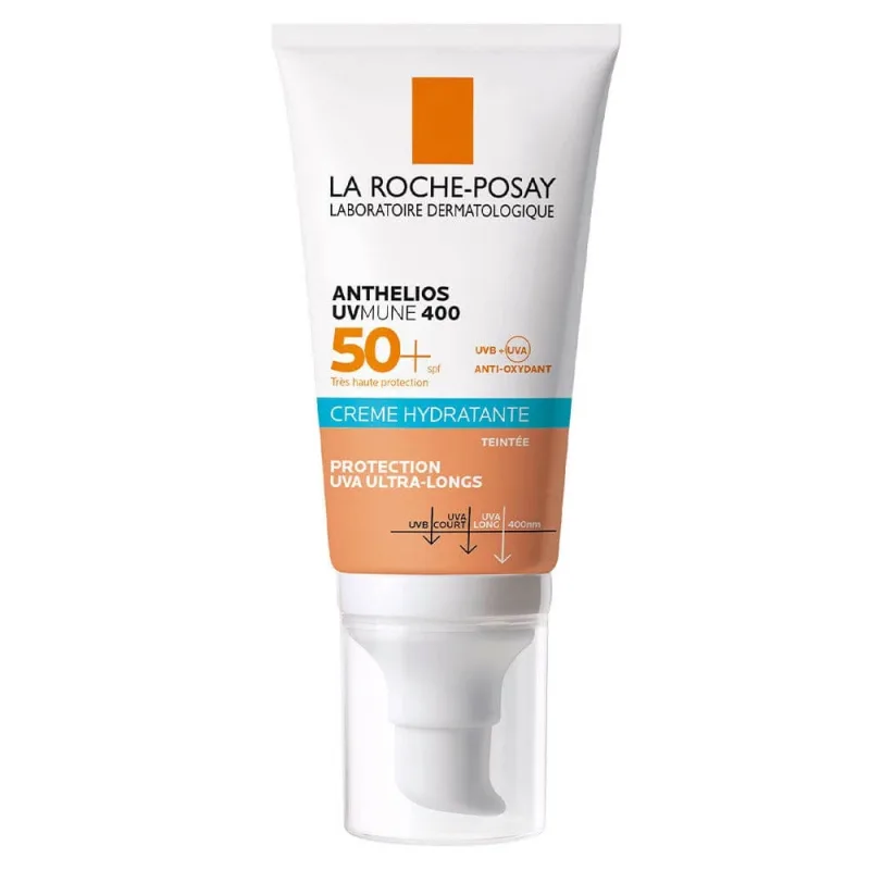 La Roche-Posay Cremă solară hidratantă colorată cu parfum Protecție foarte ridicată SPF 50+ 50ml — preț și oferte