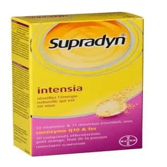 Supradyn Intensia 30 tablete efervescente BAYER — preț și oferte