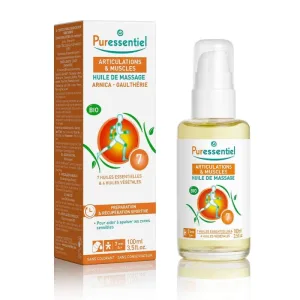 Puressentiel Ulei de masaj pentru articulații și mușchi Bio Arnica și Gaultheria 100ml