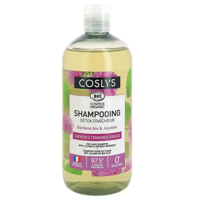 Coslys Detox Freshness Shampoo Bio Păr gras 500ml — preț și oferte