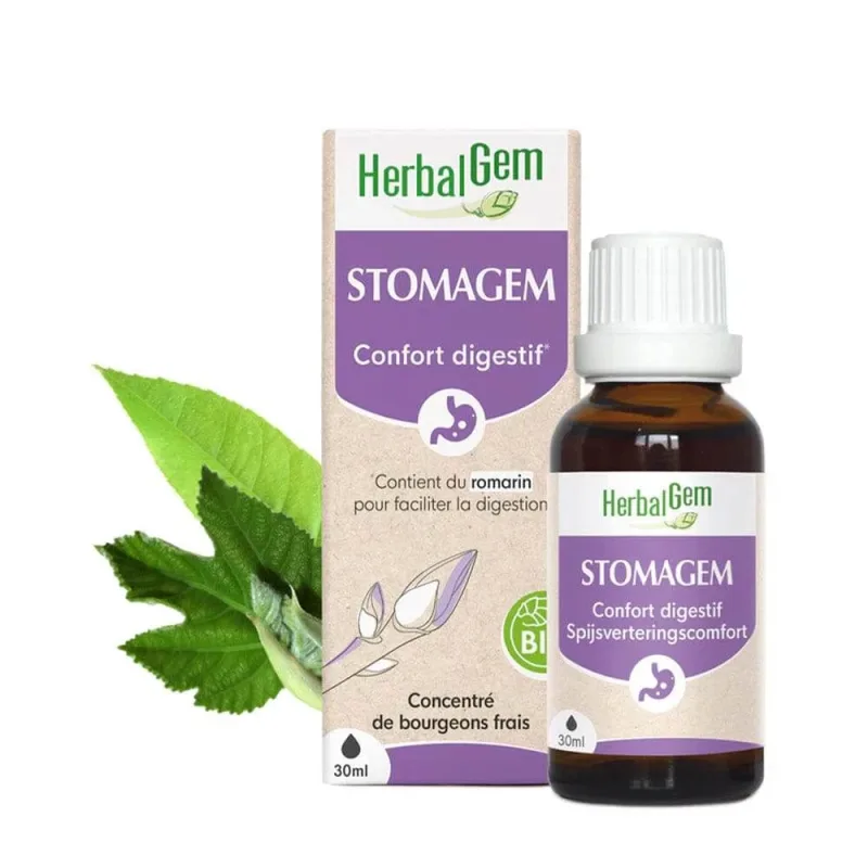 Herbalgem Stomagem confort digestiv bio 30ml — preț și oferte