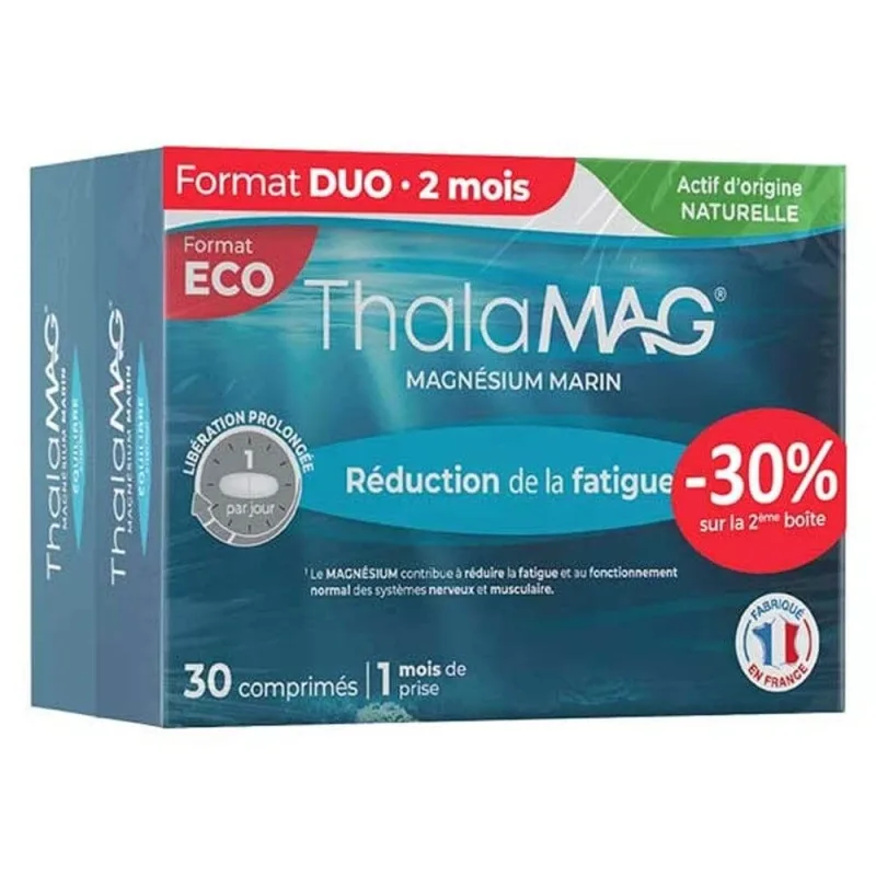 Thalamag Reducerea oboselii Magneziu marin LP 2x30 Tablete — preț și oferte
