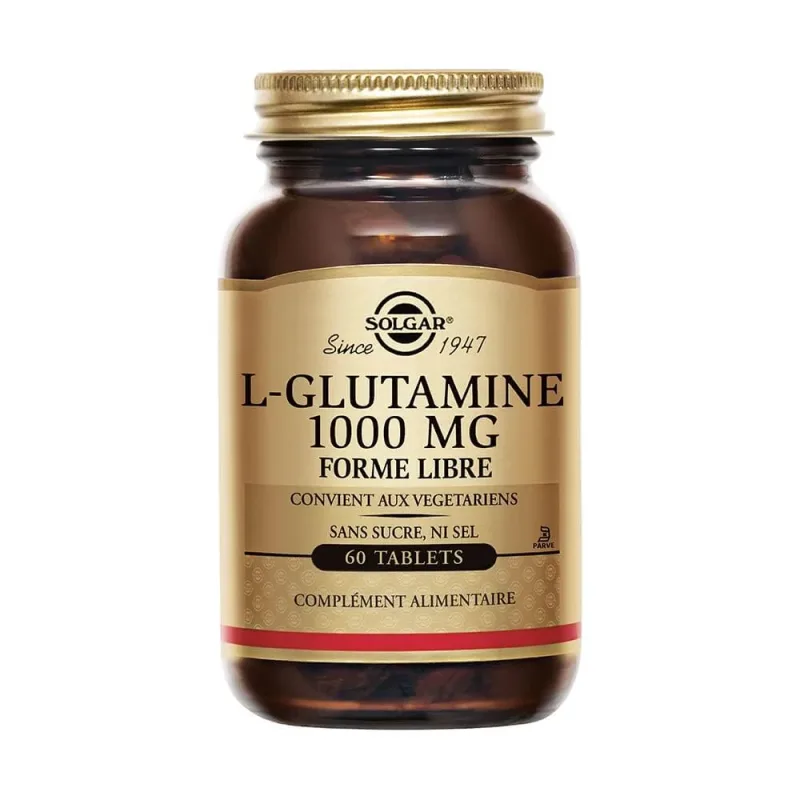 Solgar L-glutamina Glutamina 1000mg Sommeil Défenses immunitaires 60 comprimate — preț și oferte