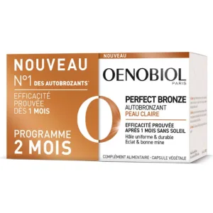Oenobiol Perfect Bronze Self-Tanning Clear Skin 2x30 capsule
