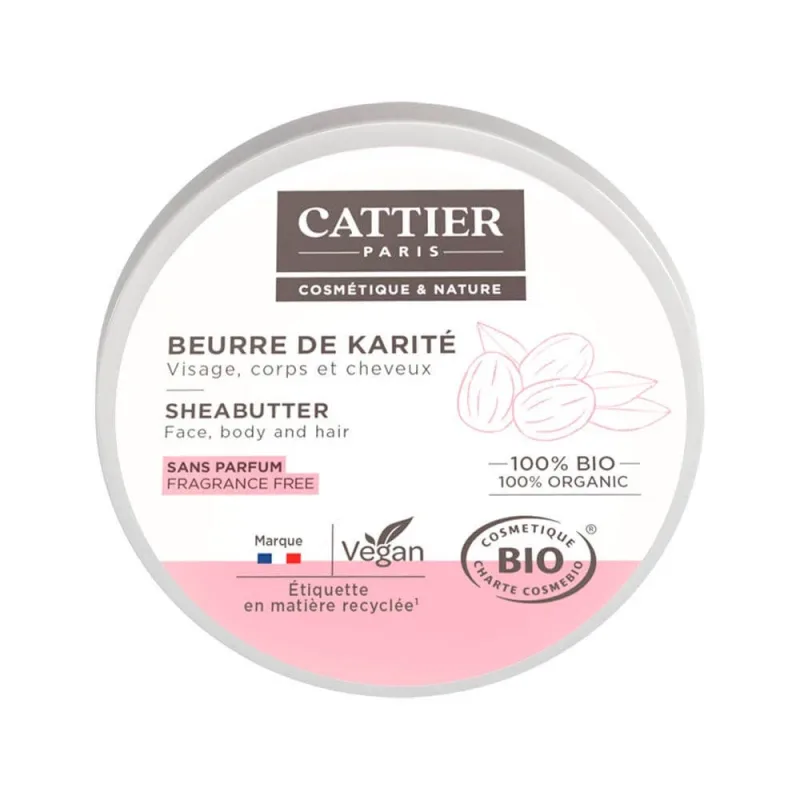Cattier Unt de Shea organic neparfumat 20g — preț și oferte