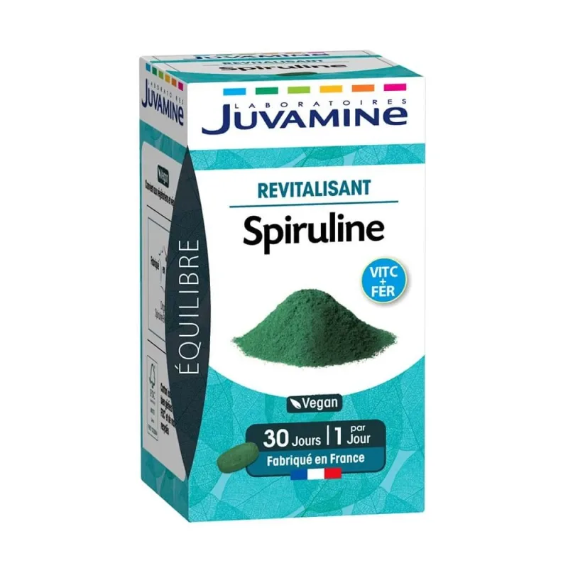 Juvamine Spirulina Revitalising 30 comprimate — preț și oferte