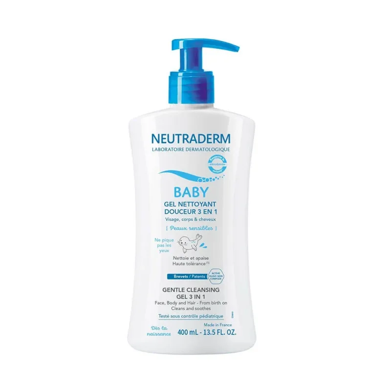 Neutraderm Baby Gentle 3in1 Gel de curățare pentru piele sensibilă 400 ml — preț și oferte