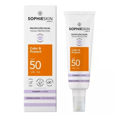 Calm & Protect Facial Protection SPF 50, 50ml – Sophieskin — preț și oferte