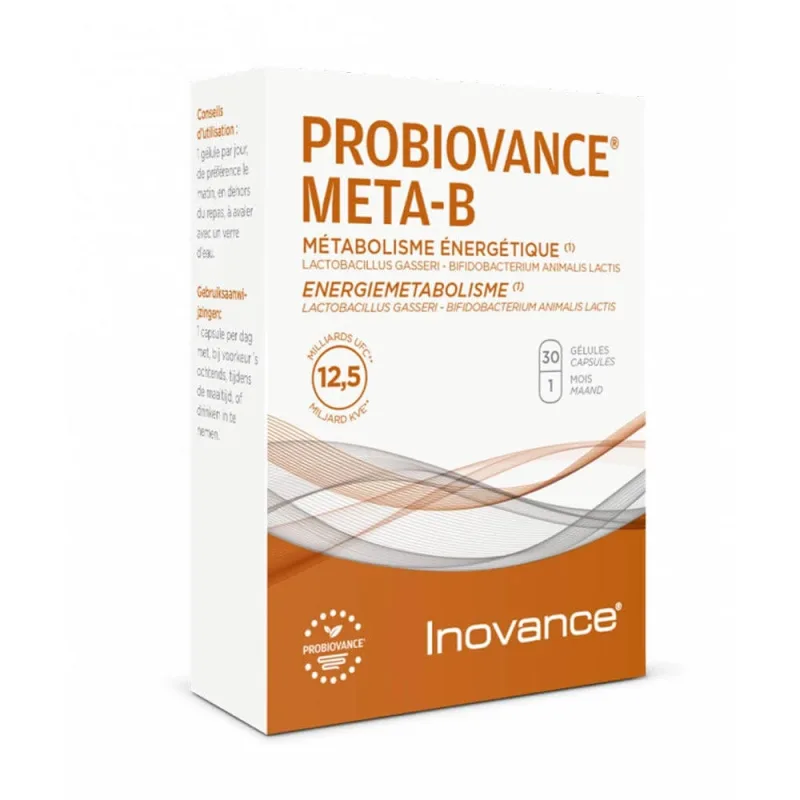 Inovance Probiovance Energie Metabolism Meta-B 30 capsule — preț și oferte
