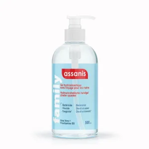 Assanis Family Gel hidroalcoolic cu pompă 500ml
