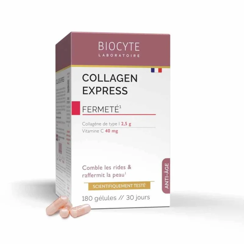 Biocyte anti-îmbătrânire Colagen Express 180 capsule — preț și oferte