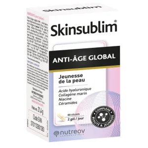 Nutreov Skinsublim Anti-îmbătrânire 60 capsule