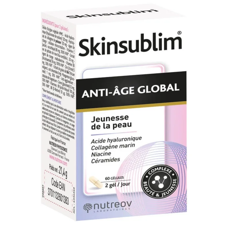 Nutreov Skinsublim Anti-îmbătrânire 60 capsule — preț și oferte