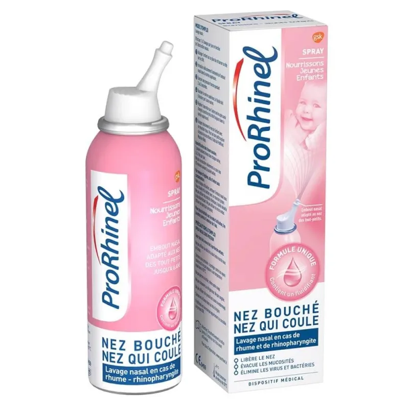 Spray de spălare nazală Prorhinel pentru bebeluși 100 ml — preț și oferte