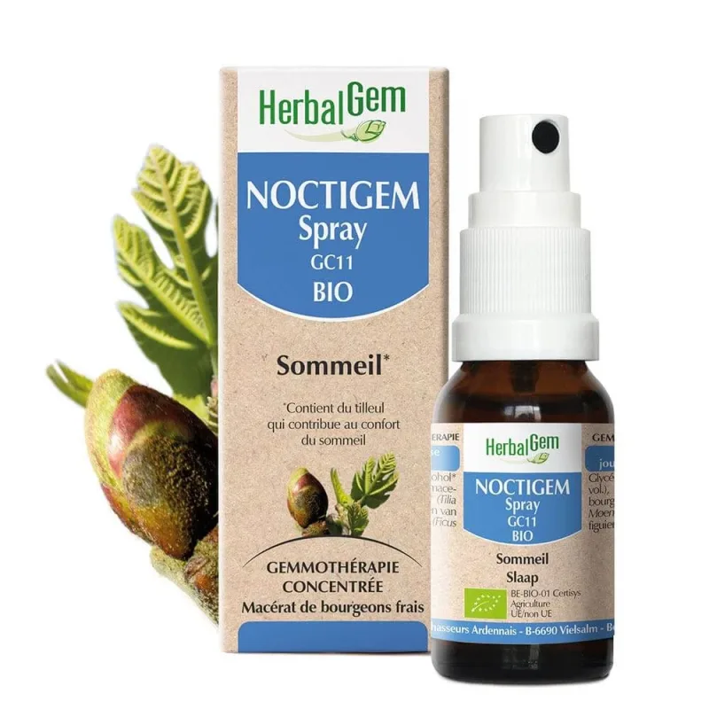Herbalgem Gemmotherapy Complexes Noctigem Spray Gc11 Organic 15ml — preț și oferte