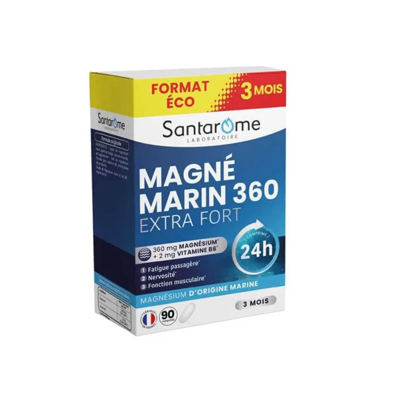 Santarome Magné Marin 360 Extra Fort 90 Comprimés — preț și oferte