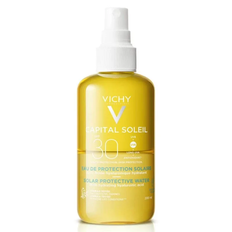 Vichy Ideal Soleil Protective Moisturising Water Sp30 200 ml — preț și oferte