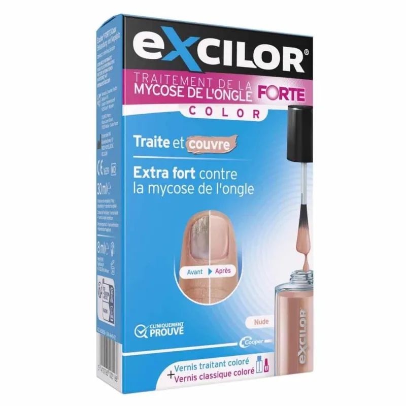 Excilor Nail Fungus Treatment Strong Nude Colouring 30ml — preț și oferte