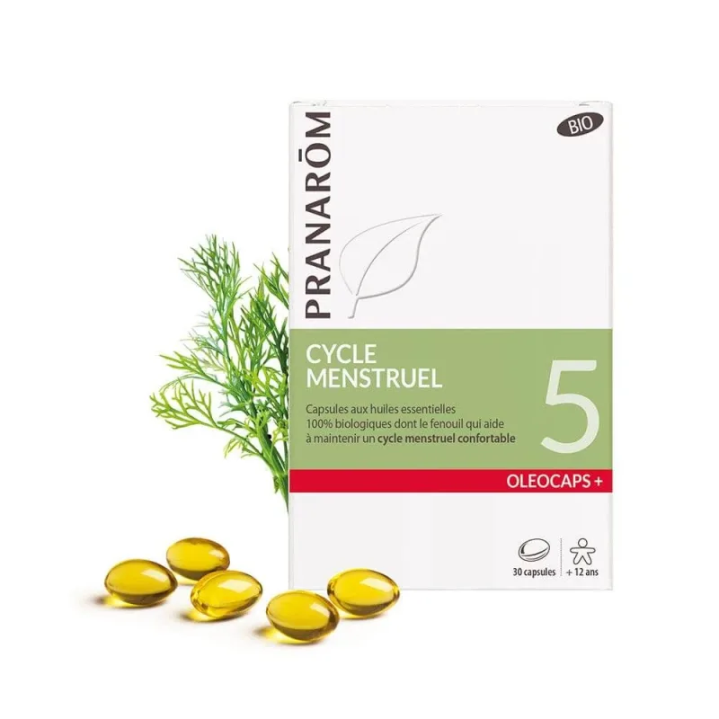 Pranarôm Oléocaps N°5 Organic Ciclul menstrual 30 Oleocapsule+ Capsule — preț și oferte