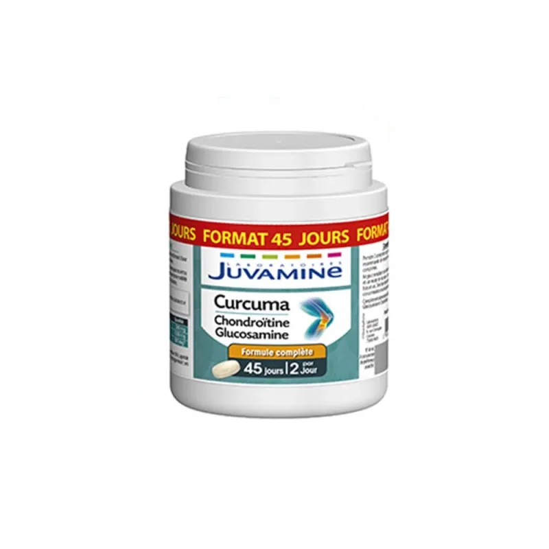 Juvamine Curcuma Chondroitin Glucosamine 90 comprimate — preț și oferte
