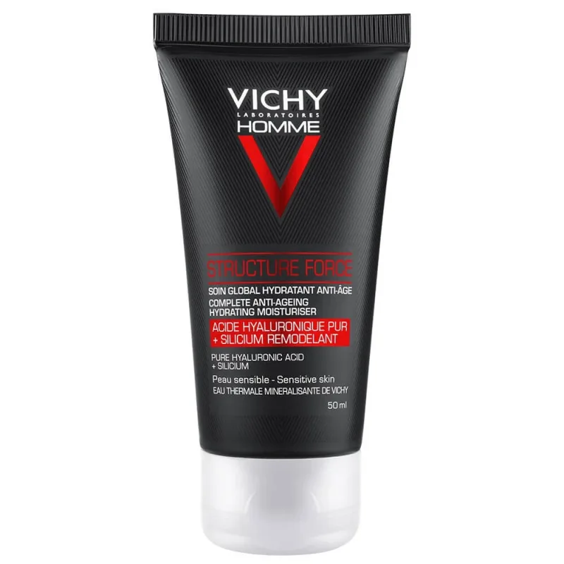Vichy Men's Global Moisturising Anti-Age Treatment Structure Force - 50ml — preț și oferte