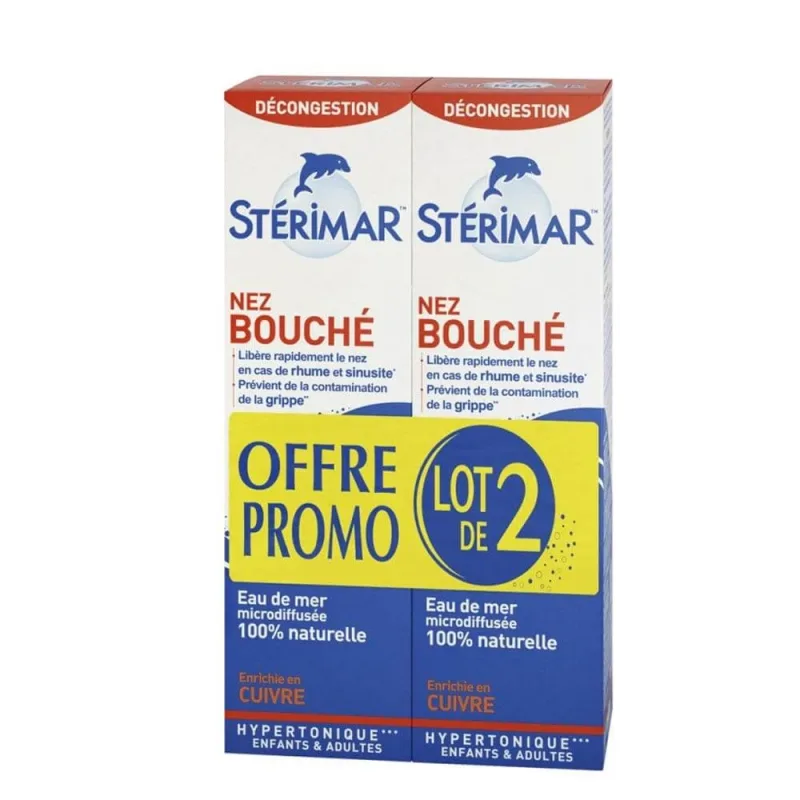 Sterimar Spray nazal hipertonic de la vârsta de 3 luni până la 3 ani 2x100ml — preț și oferte