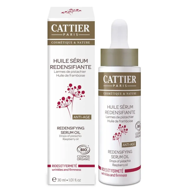 Cattier Ulei anti-îmbătrânire Ser Redensifiant Riduri și fermitate Organic 30ml — preț și oferte
