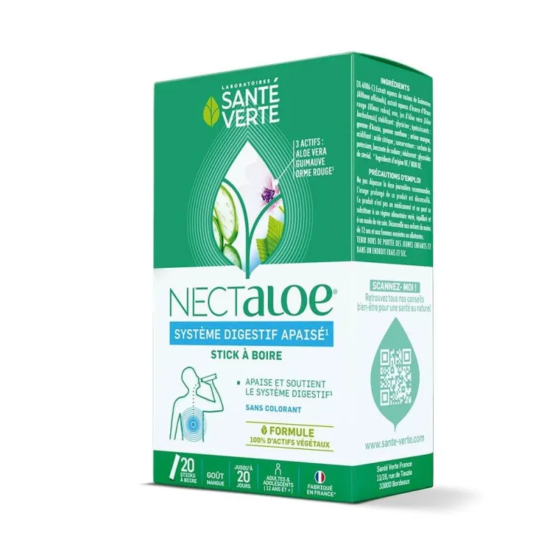Sante Verte Nectaloe Sticks gata de băut x20 — preț și oferte