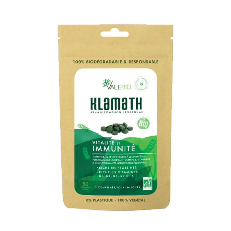 Valebio Super Food de Klamath Bio 50 comprimate — preț și oferte