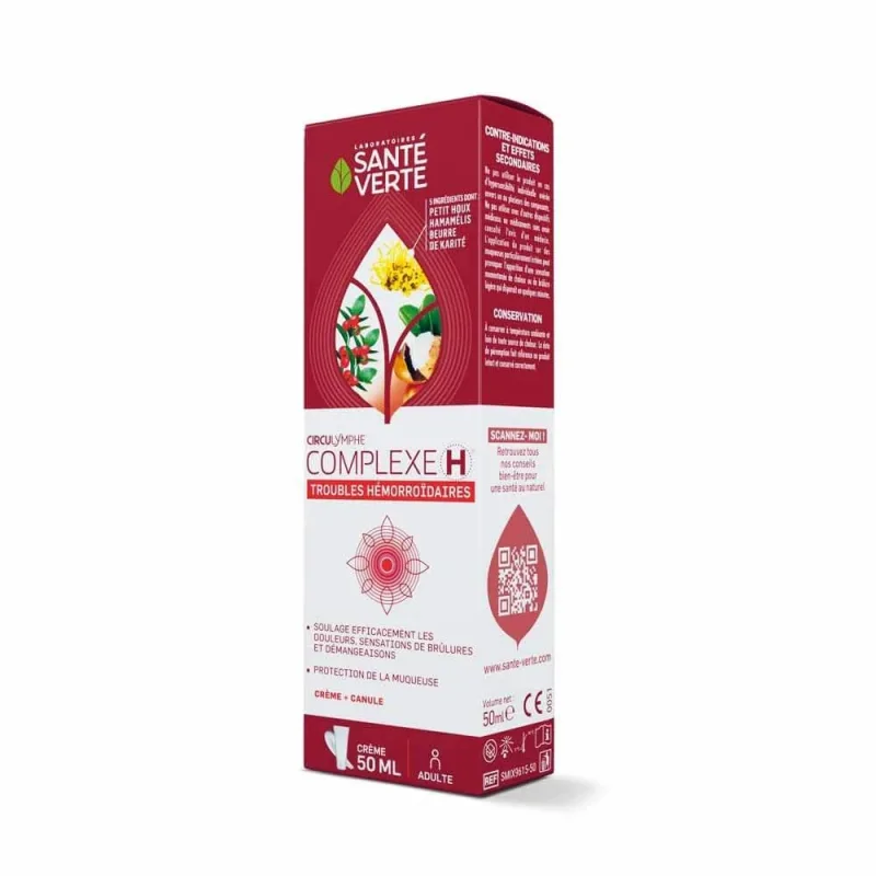Sante Verte Circulymphe Complexe H Cremă pentru hemoroizi 50ml — preț și oferte