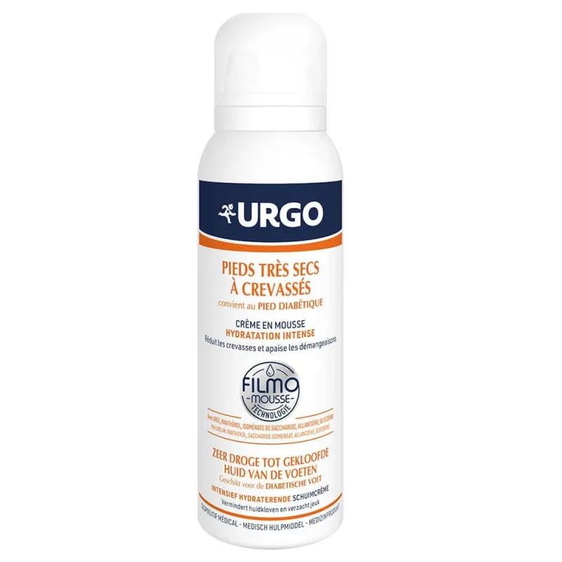 Urgo Cremă spumantă pentru picioare foarte uscate sau crăpate 125 ml — preț și oferte