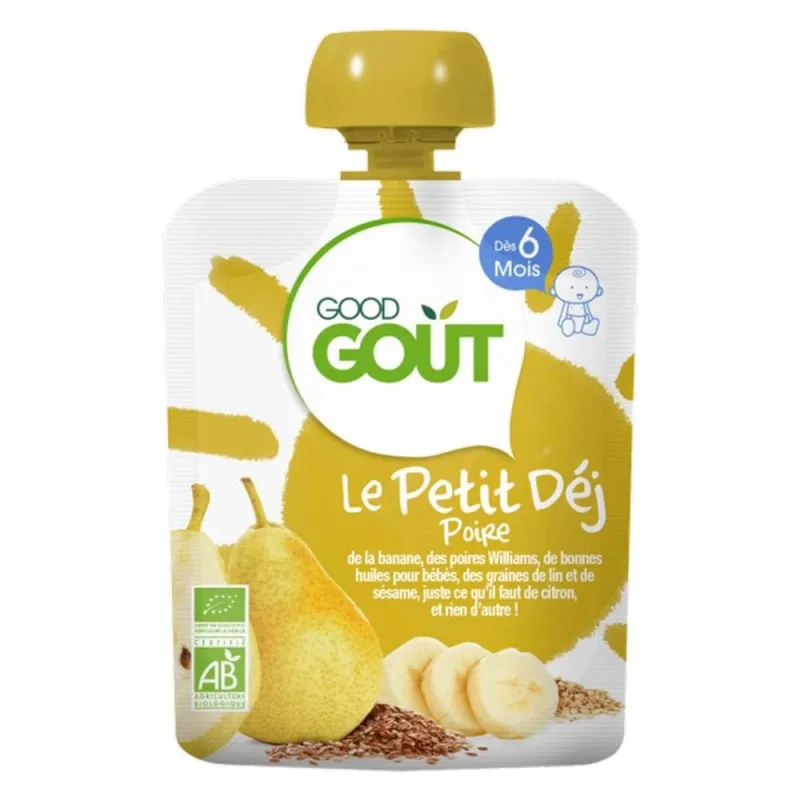 Good Gout Purea Petit Dej Pour Bebe Bio Des 6 Mois 70g — preț și oferte