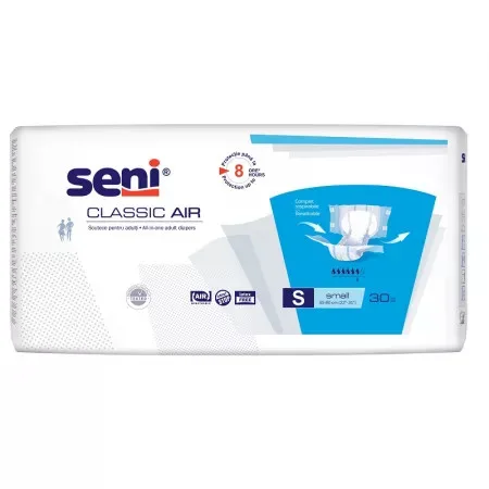 Scutece adulti Classic Air, Small, S, 30 bucati, Seni — preț și oferte