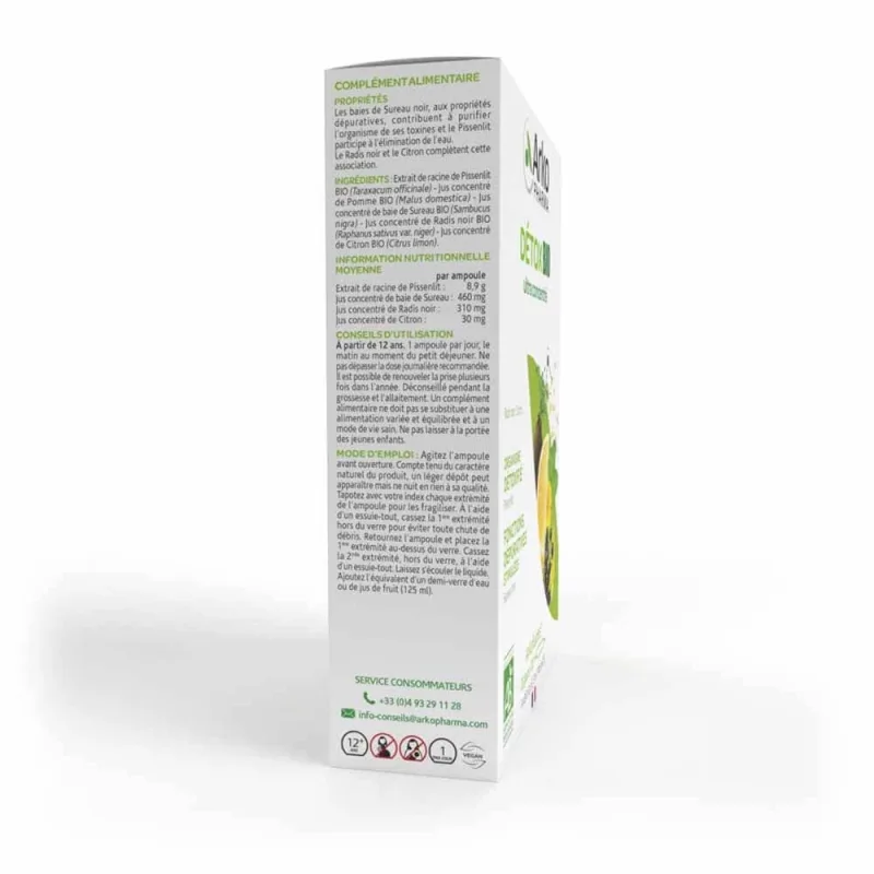 Arkopharma Arkofluids Detox Bio 20 flacoane — preț și oferte