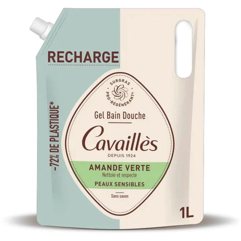 Cavaillès Reîncărcare Gel de curățare a băii Green Almond 1L — preț și oferte