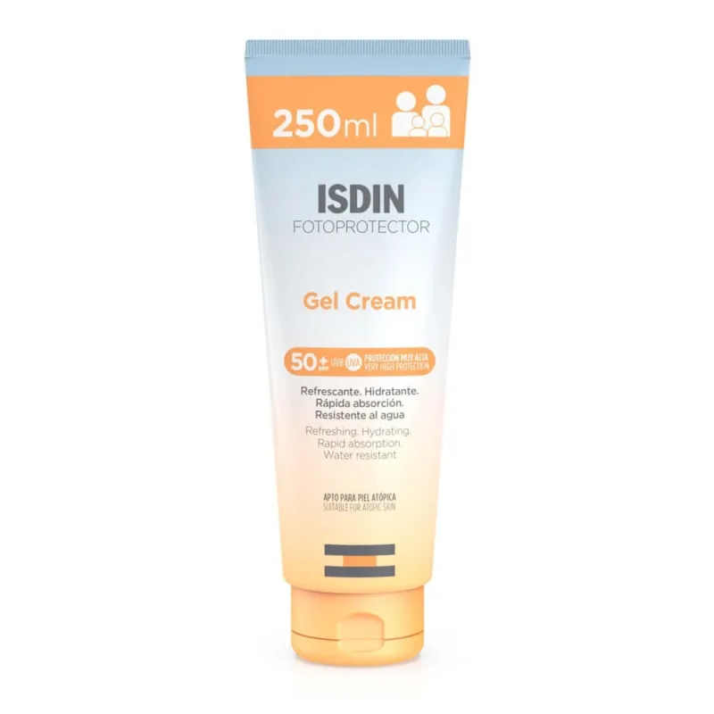 Isdin Gel Cream Fotoprotector cremă solară pentru corp SPF50 250ml Isdinceutics De — preț și oferte