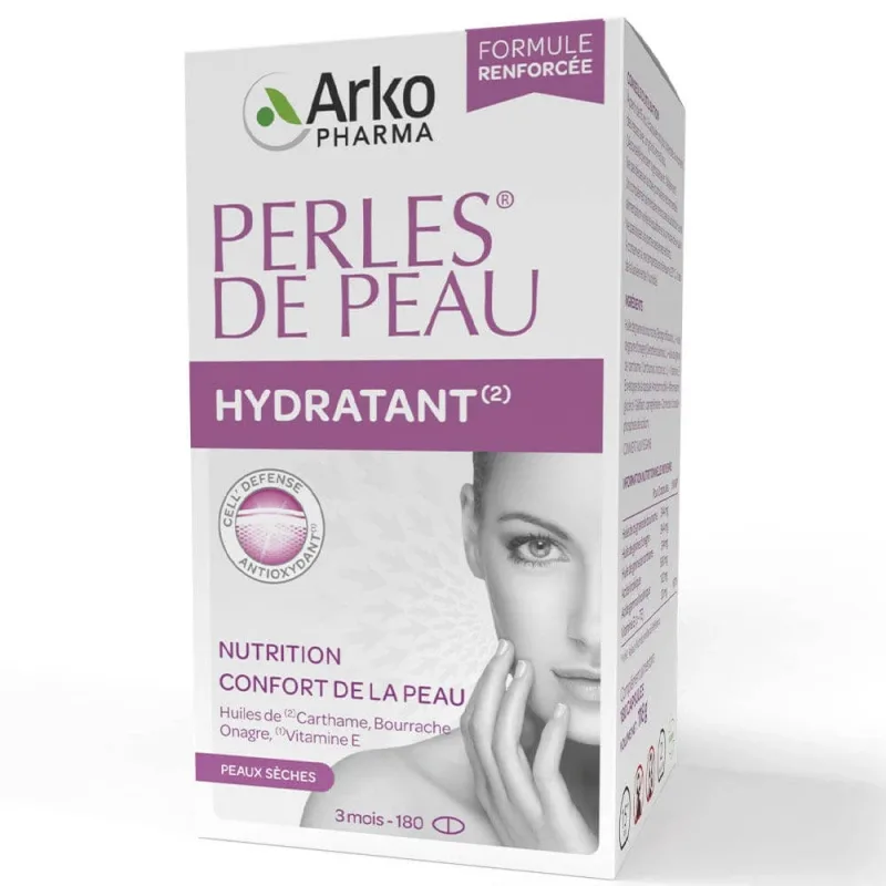 Perles De Peau Hydratant, 180 capsule, Arkopharma — preț și oferte