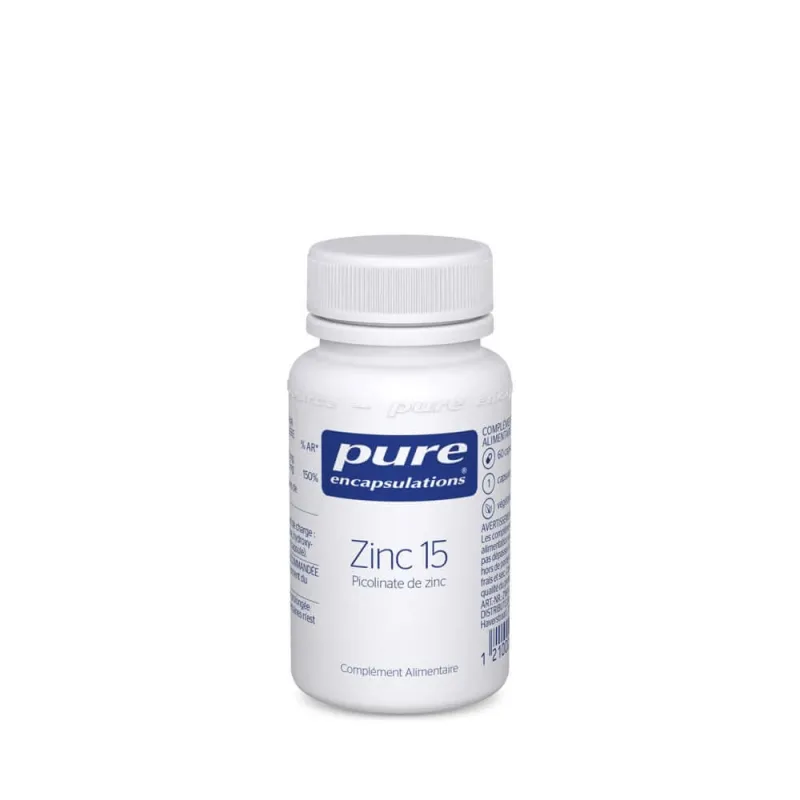 Pure Encapsulations Zinc 15 60 capsule — preț și oferte