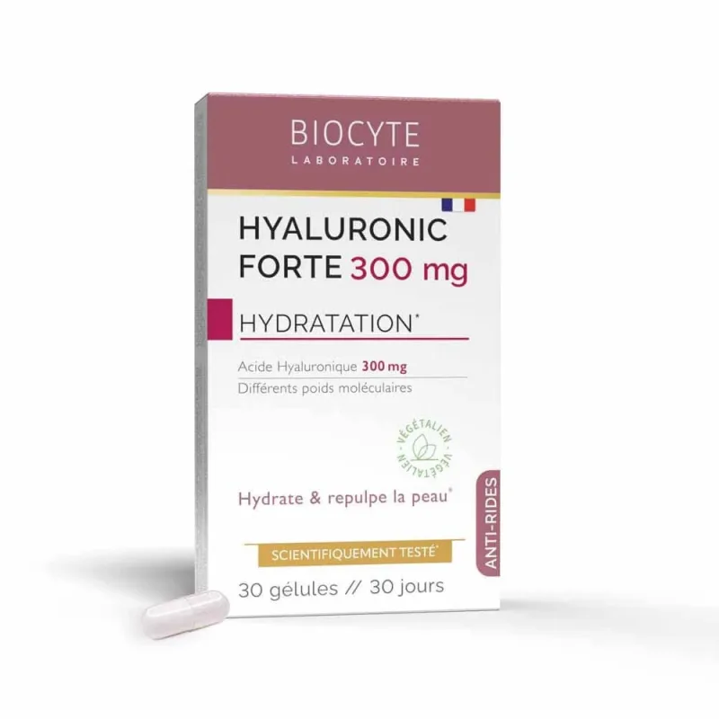 Biocyte antirid puternic acid hialuronic 300 mg hidratare 30 capsule — preț și oferte