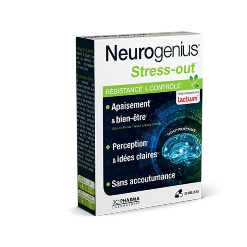 3C Pharma Neurogenius NEUROGENIUS® Stress-out 30 capsule — preț și oferte